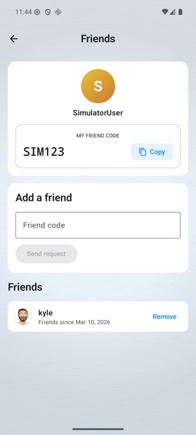 HankyDoodle on Android: Friends